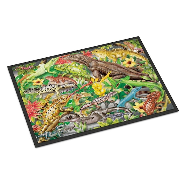 Carolines Treasures 24 x 36 in. Lizard Jungle Indoor or Outdoor Mat PRS4047JMAT - main